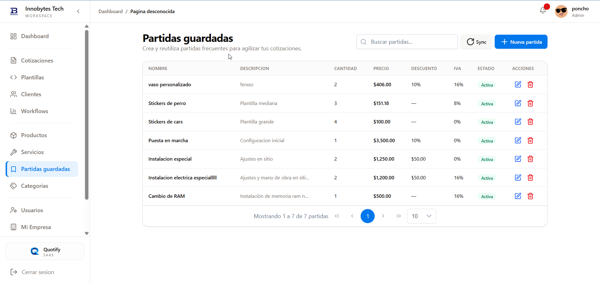 Quotify - Vista 11 de la aplicación