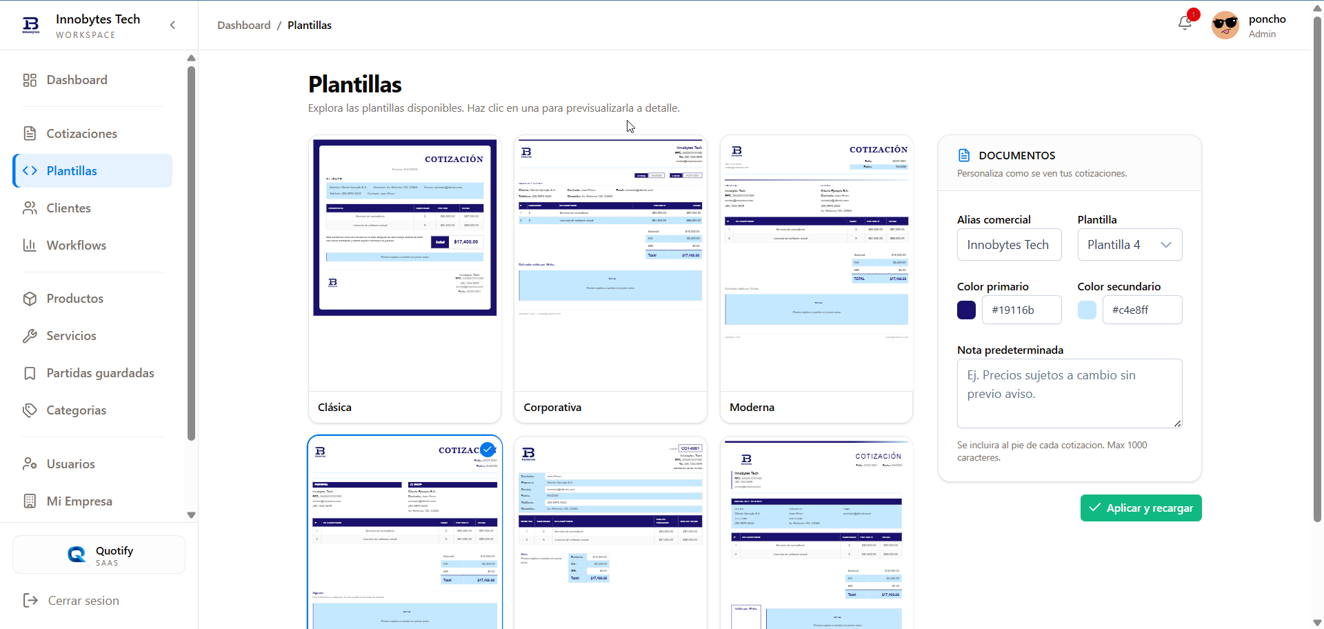 Quotify - Vista 6 de la aplicación